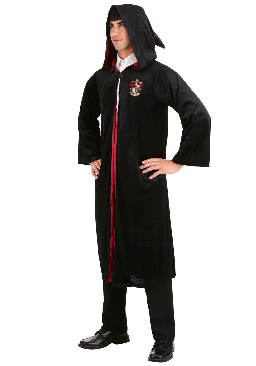 Adult Plus Size Deluxe Harry Potter Gryffindor Robe Costume